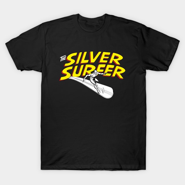 Classic Silver Surfer V2 T-Shirt by TonieTee